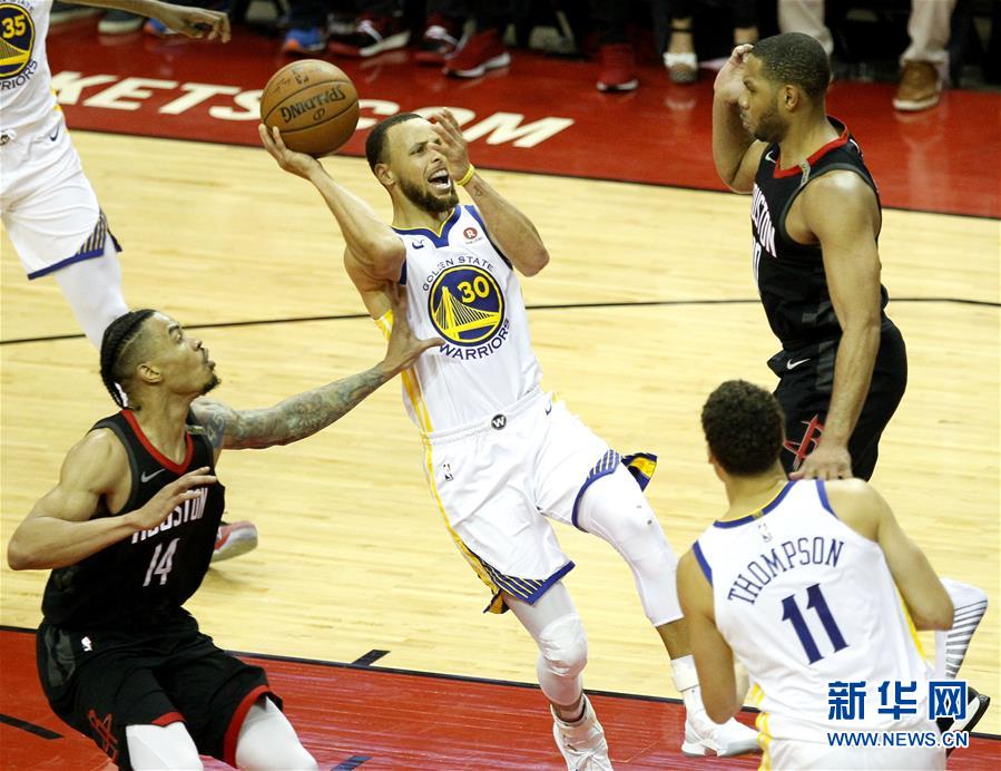 （体育）（2）篮球——NBA西部决赛：勇士队晋级总决赛