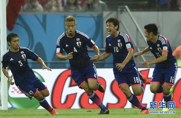 （世界杯·专题）（5）足球——本田圭佑成为世界杯历史上进球最多的亚洲球员